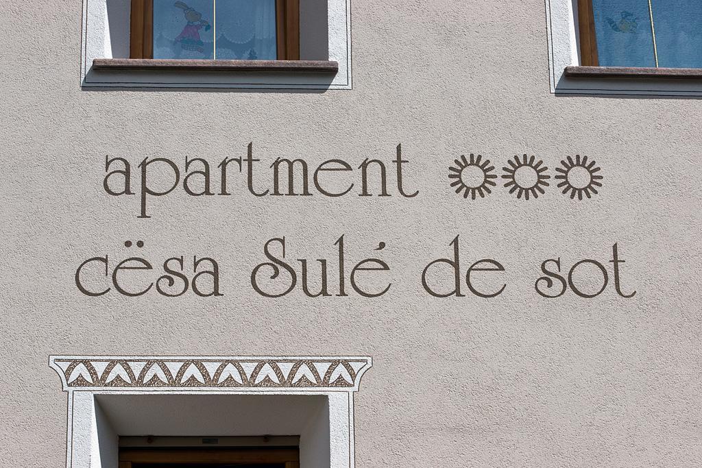 Appartement Cesa Sule de Sot à Ortisei Extérieur photo